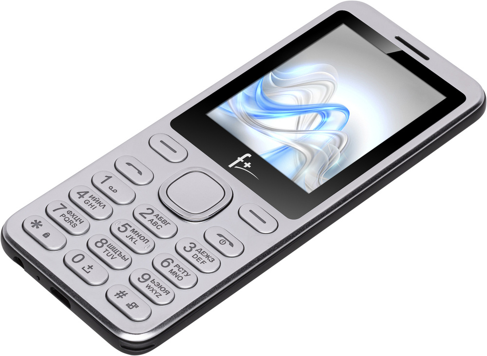 F+ Мобильный телефон S240, серебристый #1