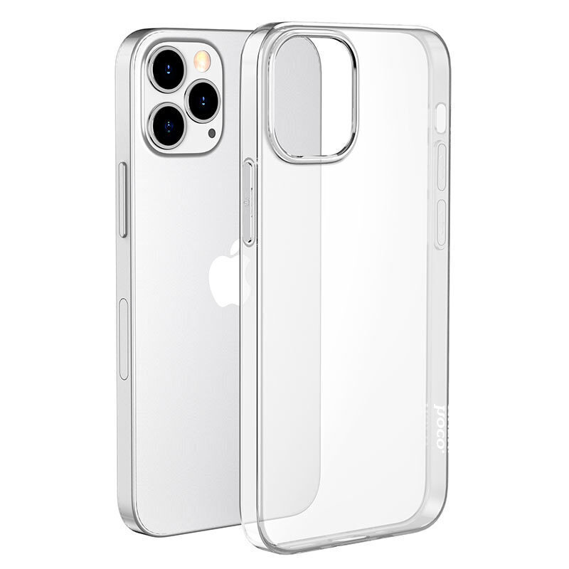 Чехол силиконовый для Apple iPhone 12 Pro Max (0,8мм), прозрачный #1