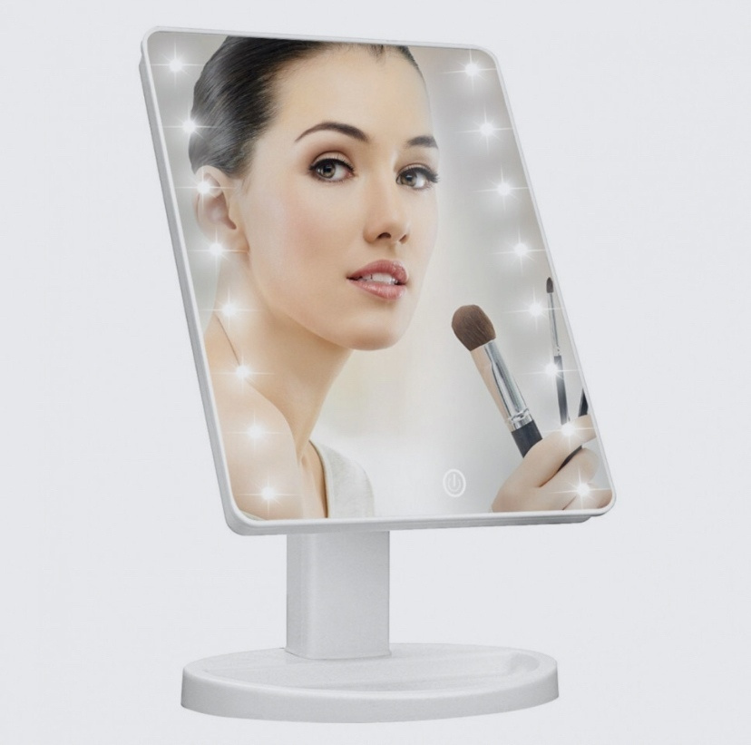 Зеркало с подсветкой LARGE LED MIRROR белое #1