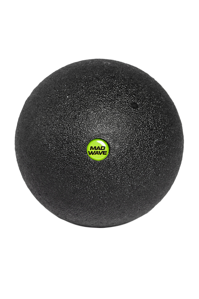 Массажный мяч MAD WAVE Massage Ball, 12 см, черный, M1391 17 2 01W #1