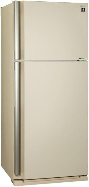 Sharp Холодильник SJXE59PMBE, бежевый #1
