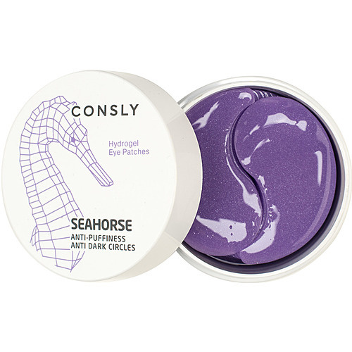 Consly Патчи для глаз с экстрактом морского конька - Hydrogel seahorse eye patches, 60шт  #1
