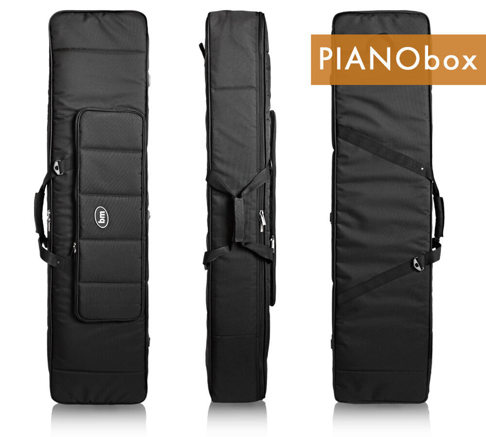 Bag&Music PIANObox_88 CASUAL Легкий чехол для синтезатора, клавишных инструментов (черный)  #1