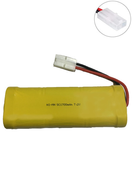 Аккумулятор NI-CD 7.2V 1700MAH для танка HENG LONG (разъем TAMIYA) #1