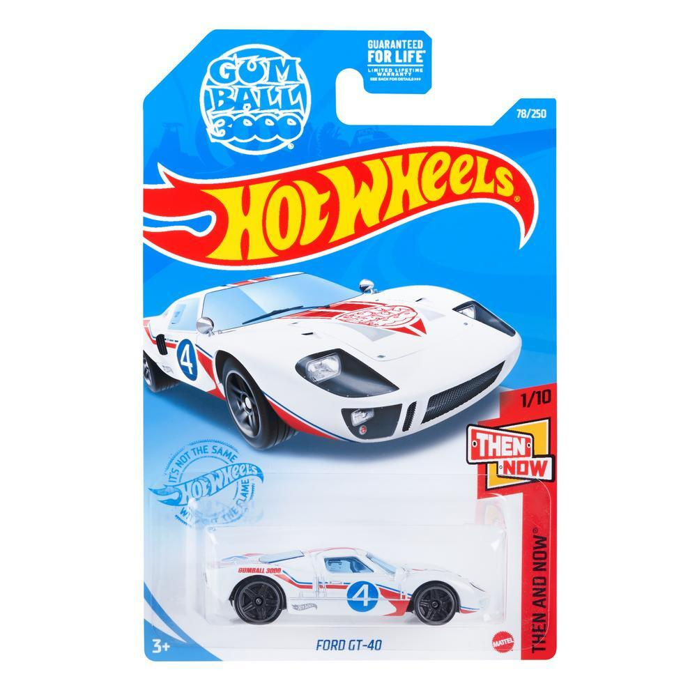 GTB33 Машинка металлическая игрушка Hot Wheels коллекционная модель FORD GT-40  #1