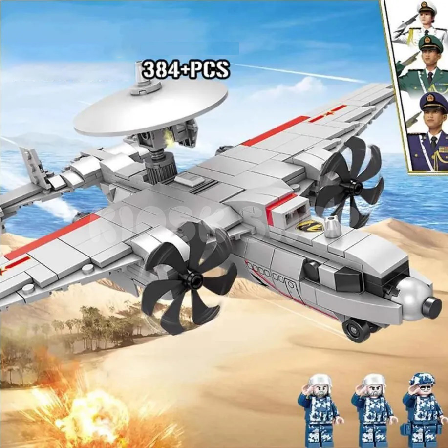 Конструктор Военный самолёт KJ-600 / самолеты игрушки / конструктор самолет / самолеты игрушки / модель #1