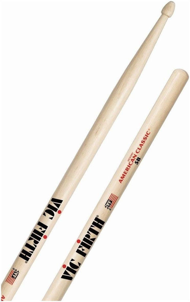 VIC FIRTH 5B Барабанные палочки орех #1