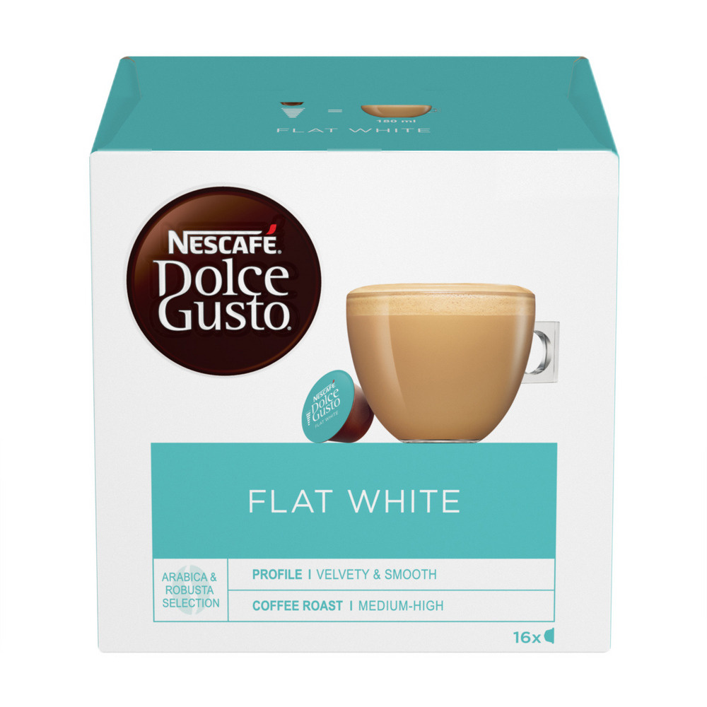 Кофе Nescafe Dolce Gusto Flat White в капсулах 16штук*187,2г #1