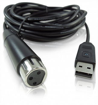 Behringer MIC 2 USB звуковой USB-интерфейс в виде кабеля (5 м) для динамических микрофонов  #1