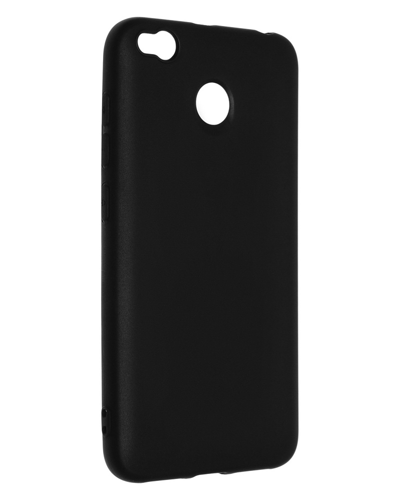 Черный силиконовый чехол Glass King для Xiaomi/Redmi4X #1