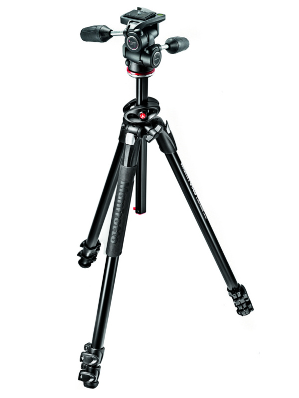 Штатив Manfrotto MK290DUA3-3W Dual алюминиевый сплав (с головой) #1