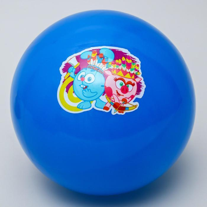 Мяч детский СМЕШАРИКИ "Крош и Нюша" 22 см, 60 гр, в ассортименте, 1 шт.  #1
