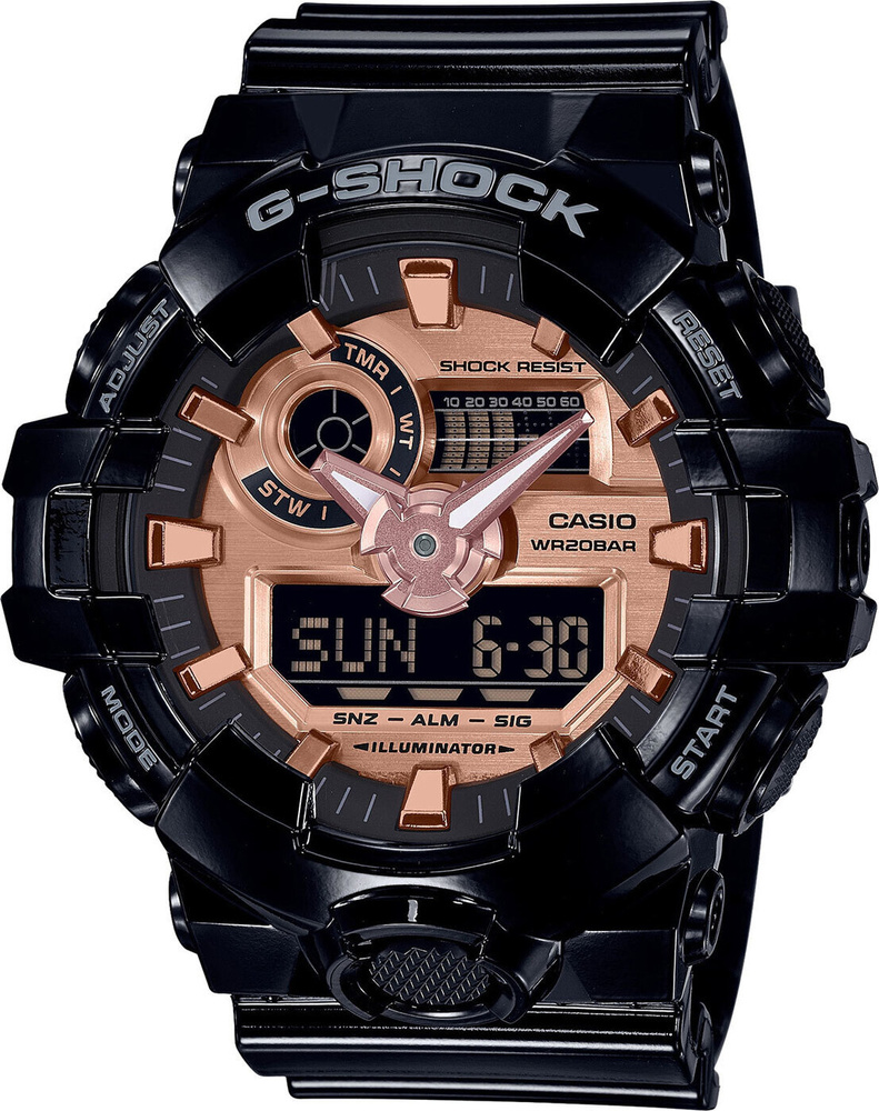 Японские мужские наручные часы Casio G-Shock GA-700MMC-1A #1