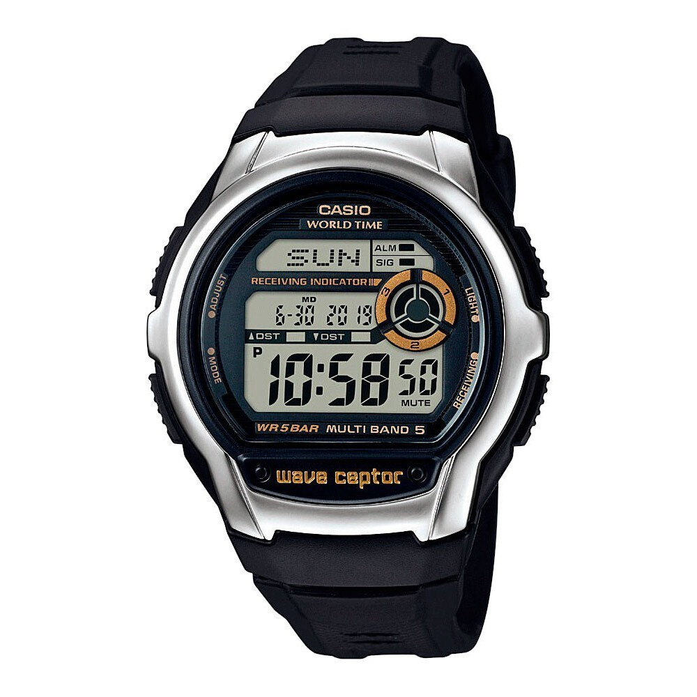 Японские мужские наручные часы Casio WAVE CEPTOR WV-M60-9A с гарантией  #1