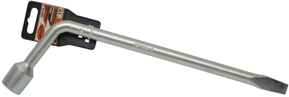 Ключ баллонный 19 мм L 450 мм удлиненный 39019 (1 шт) #1