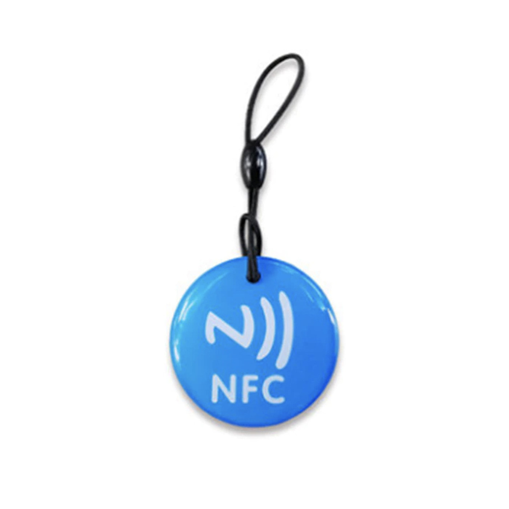 NFC метка брелок, Ntag213, водонепроницаемые / НФС метки / Умный дом  #1