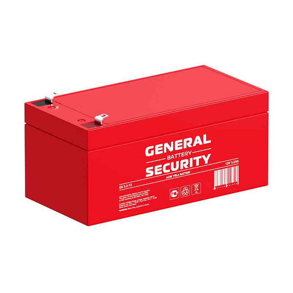 Аккумуляторная батарея General Security GS 3,2-12 ( 12В 3,2АЧ / 12V 3,2AH ) для детской машинки, ИБП, #1