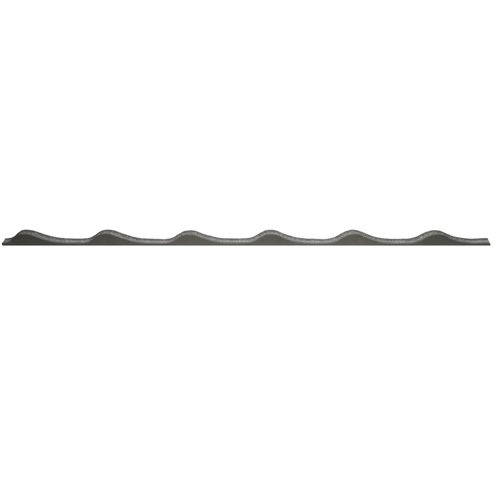 Уплотнитель для металлочерепицы монтеррей нижний (карнизный), 10шт по 1,1м (11 метров)  #1
