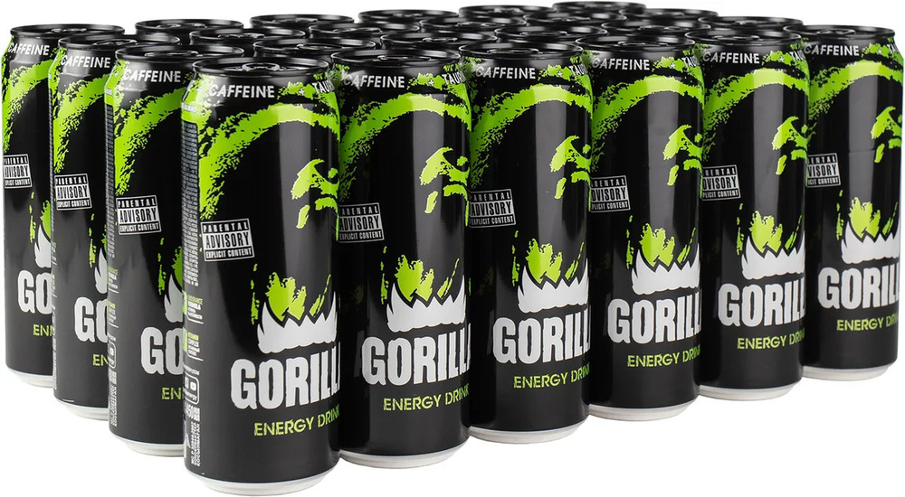 Энергетический напиток "Gorilla Pure Energy" 24 шт по 450 мл #1