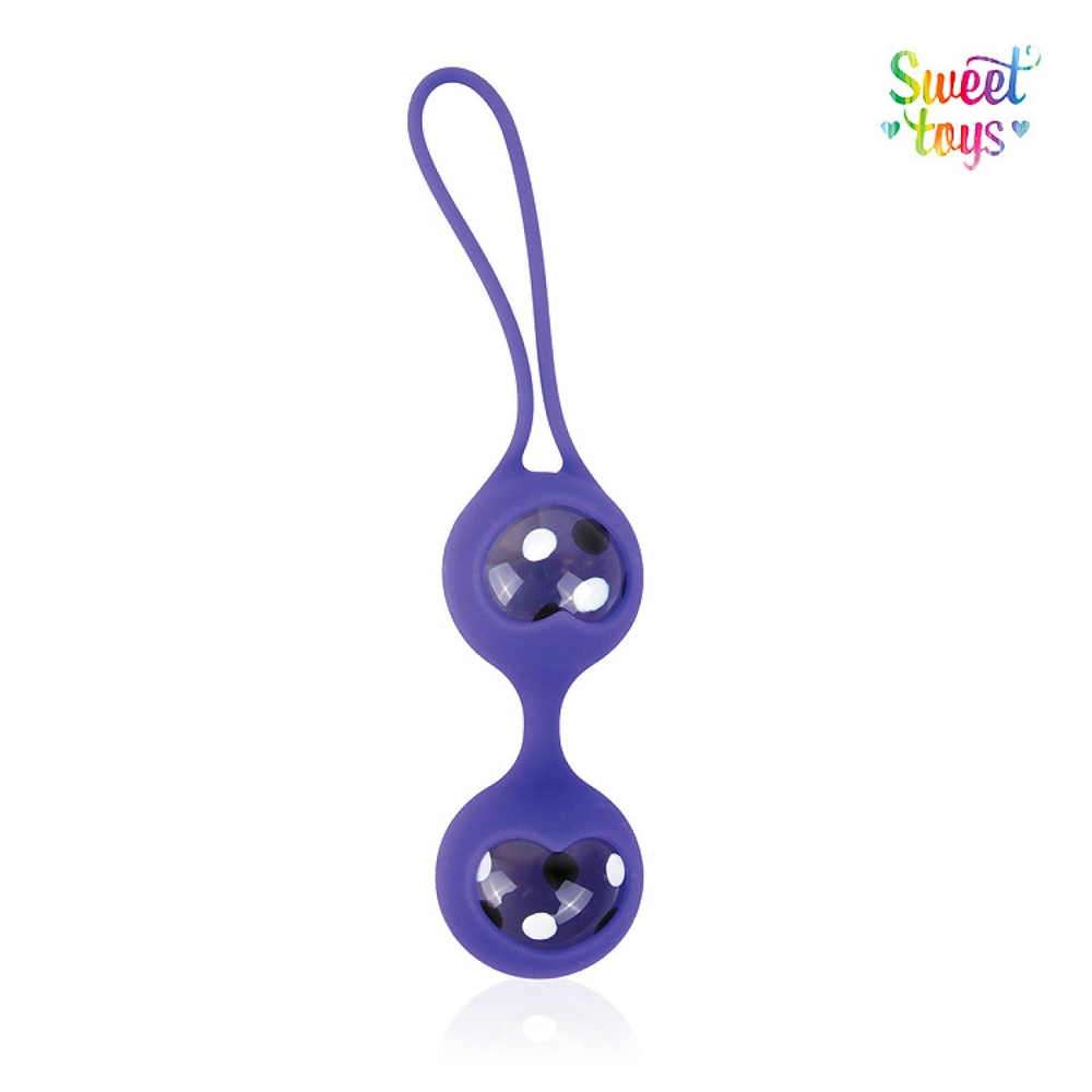 Вагинальные шарики Sweet Toys вагинальные шарики, фиолетовый, 33 мм ...