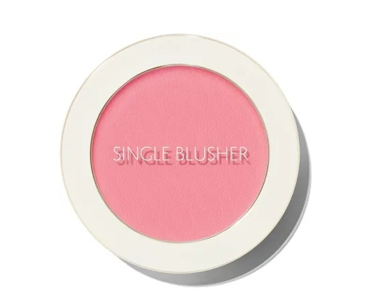 The Saem, blusher Румяна saemmul single blusher pk04 rose ribbon 5гр #1