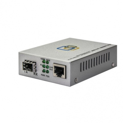 Коммутатор SNR SNR-CVT-1000SFP-V2 10/100/1000-Base-T / 1000Base-FX с ...