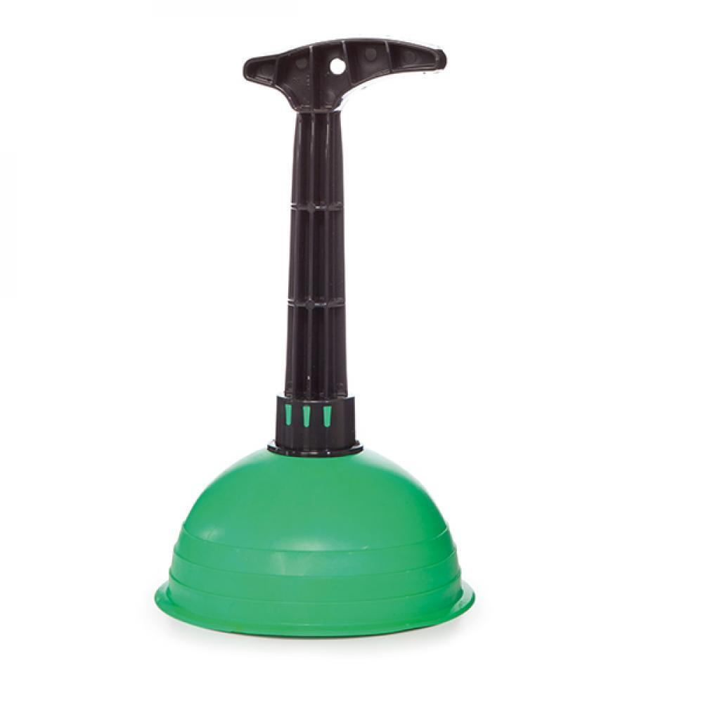 Вантуз резиновый для прочистки труб от засоров (зеленый)  #1