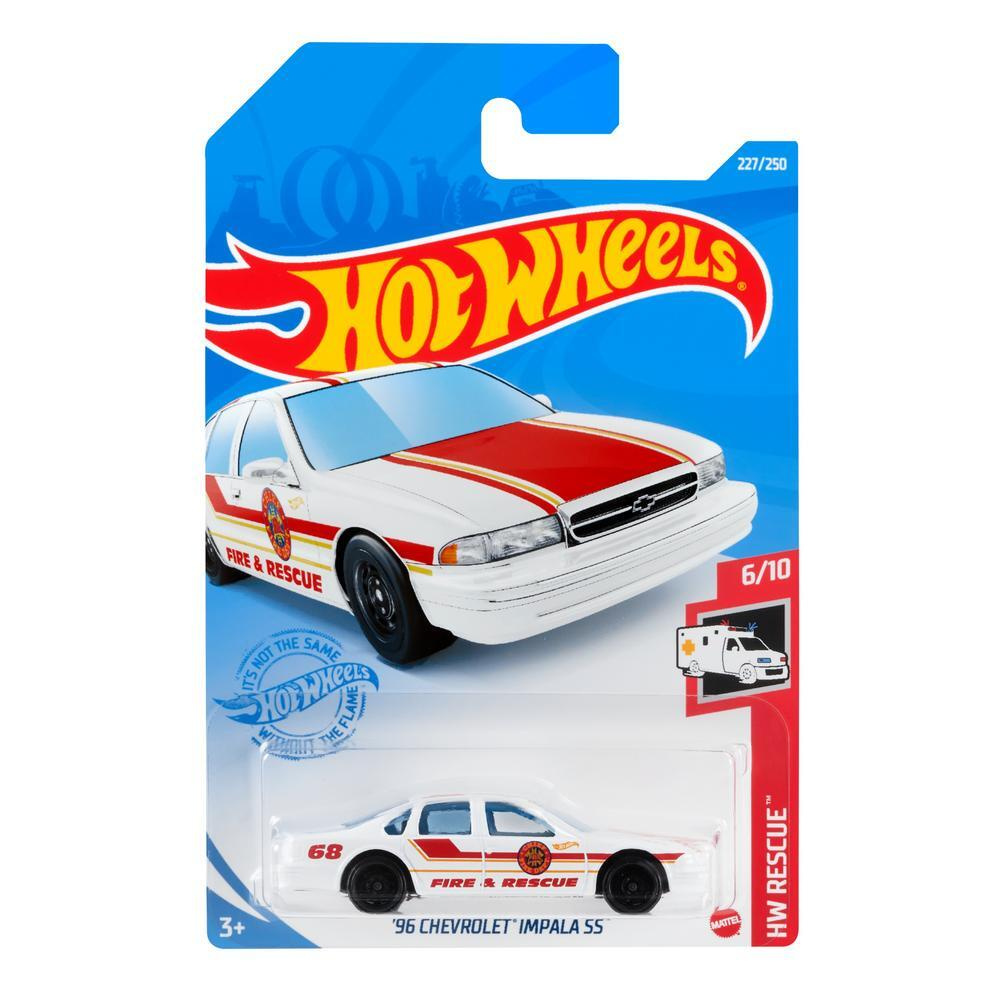 GTB12 Машинка металлическая игрушка Hot Wheels коллекционная модель 96 CHEVROLET IMPALA SS  #1