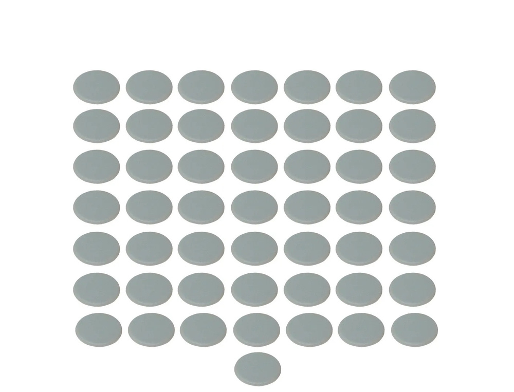 Заглушка мебельного эксцентрика D4 мм, серая, 1000 шт / комплект пластиковых декоративных заглушек эксцентриковой #1