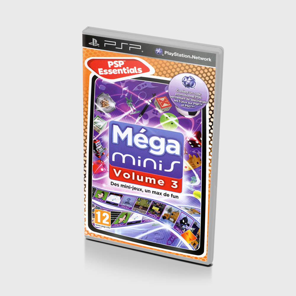 Игра Mega Minis Volume 3 Essentials (PlayStation Portable (PSP), Английская версия)  #1