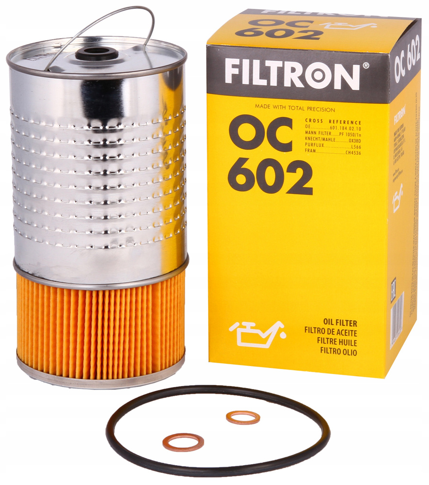 Фильтр масляный FILTRON OC602 MB W202/124/463/T1/SSANGYONG MUSSO/KORANDO D/TD #1