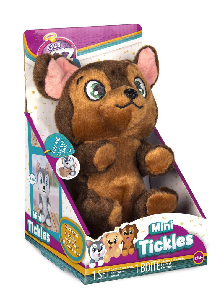 Игрушка интерактивная IMC Toys Club Petz Щенок интерактивный (коричневый) , со звуковыми эффектами, шевелит #1