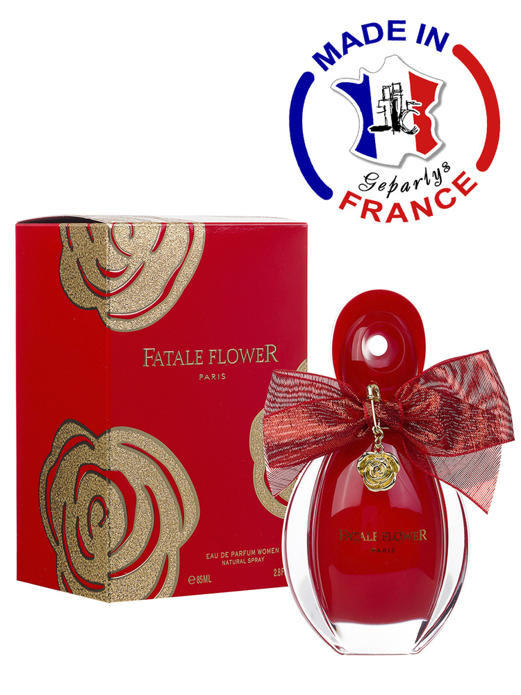 GEPARLYS PARFUMS PARIS, Парфюмерная вода женская Fatale Flower women, 85ml #1