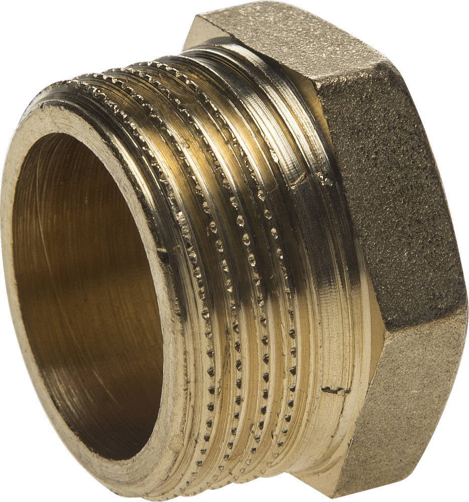 Заглушка GENERAL FITTINGS 3/4" наружная резьба латунь 51098-S-3/4 #1