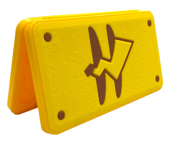 Кейс-футляр для хранений 24 картриджей Nintendo Switch Portable Storage Box (Pikachu's Tail)  #1