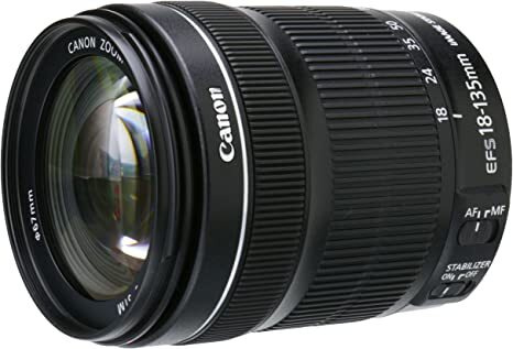Canon Объектив EF-S 18-135mm f/3.5-5.6 IS черный #1