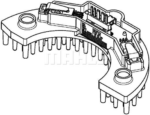 MAHLE Ремкомплект компрессора, арт. ABR 58 000P, 1 шт. #1