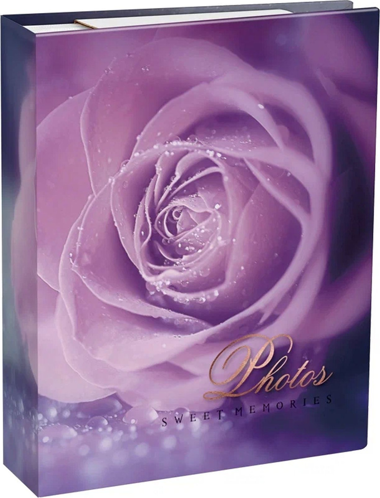 Фотоальбом ArtSpace Purple rose, 304 фото 10 х 15 см, ПП карман #1