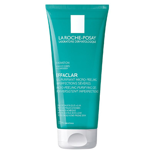 La Roche-Posay Effaclar Gel Очищающий микроотшелушивающий гель для лица и тела, 200 мл  #1