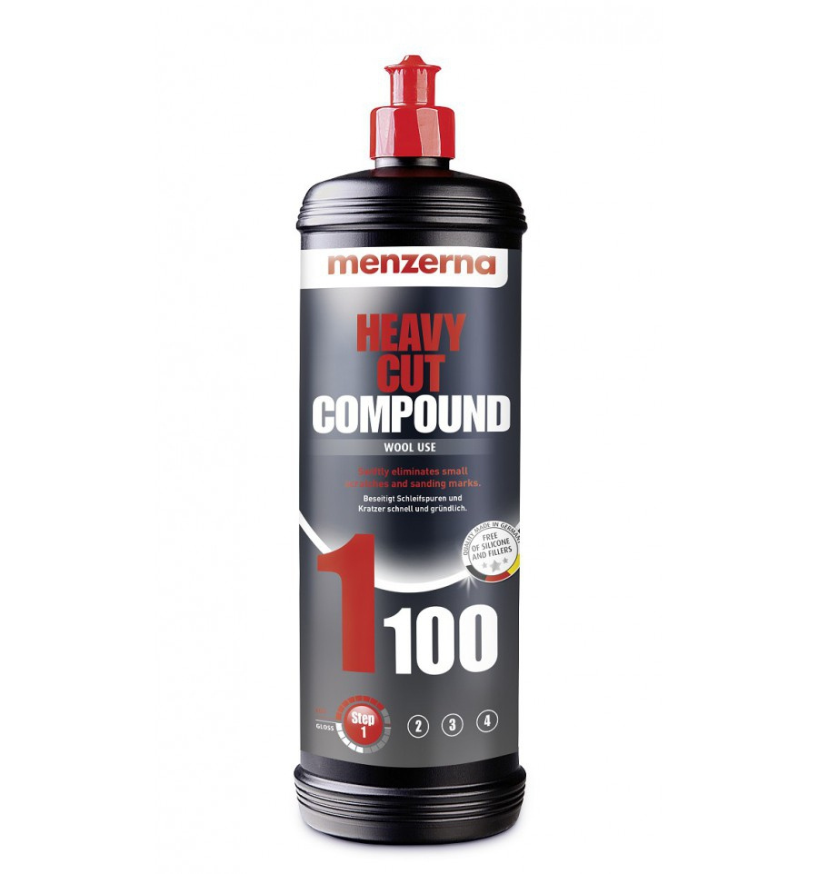 Полировальная паста / Высокоабразивная Menzerna Heavy Cut Compound 1100, 1 кг.  #1