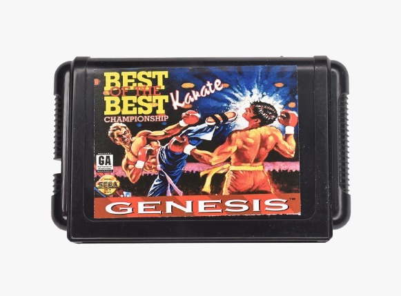 Игровой картридж для SEGA 16 бит "Best of the best championship karate", без коробки  #1