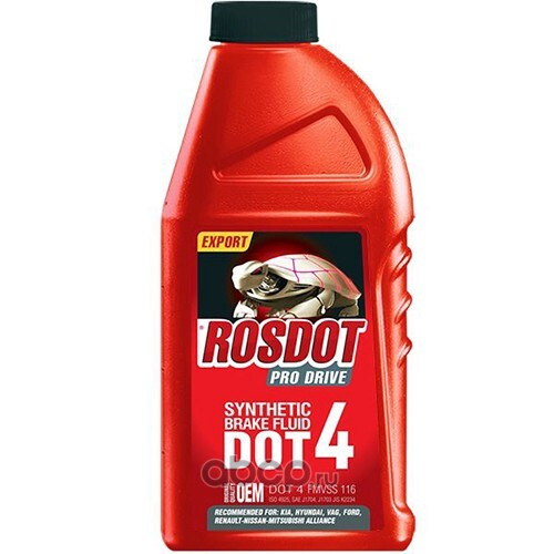 Жидкость тормозная ROSDOT PRO DRIVE DOT4 455 г 430110011 #1