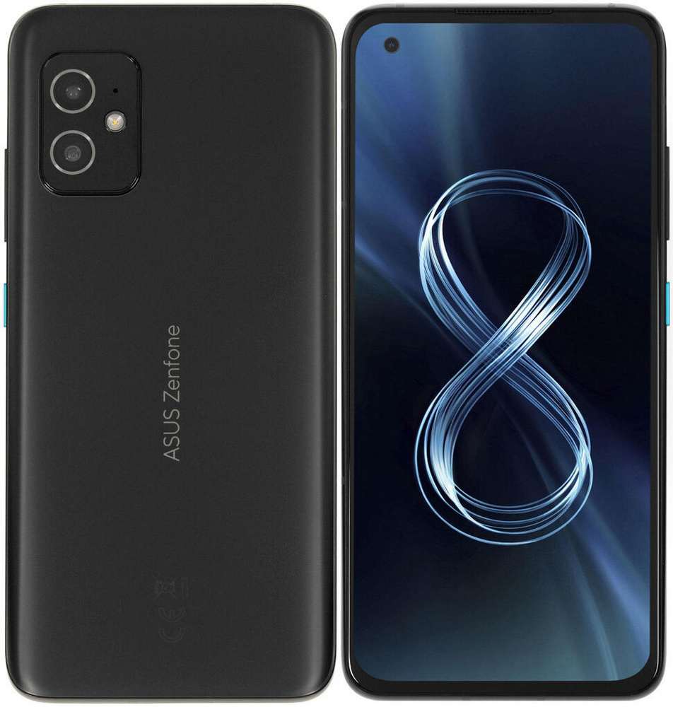 ASUS Смартфон Zenfone 8 (Zenfone 8) 8/256 ГБ, черный #1