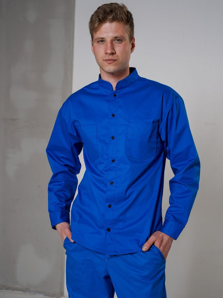 Рубашка медицинская мужская Доктор Чехов 7430 Skydiver 54 #1