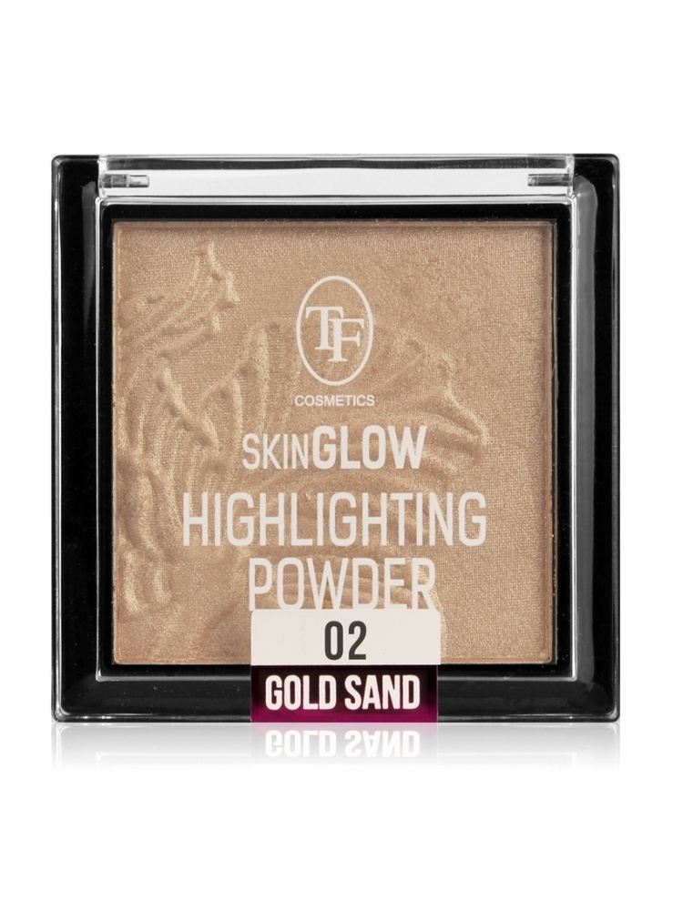 TF Хайлайтер-пудра для лица в палетке Skin Glow Highlighting Powder CTC09 тон 02, коричневый, 34 г  #1
