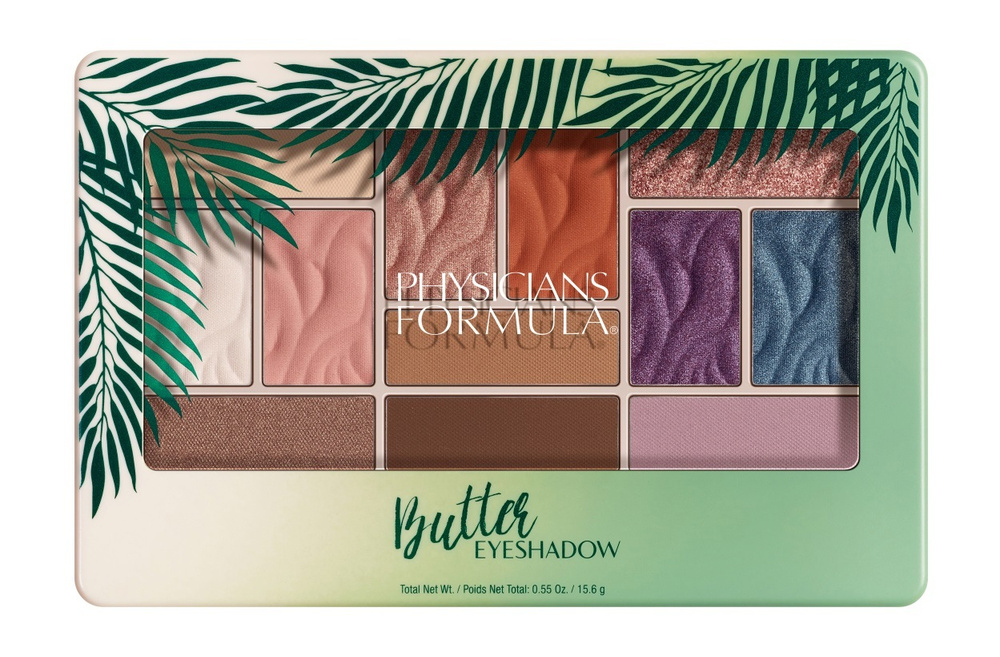 PHYSICIANS FORMULA Палетка теней Butter Eyeshadow Palette,15,6 г, Тропические дни  #1