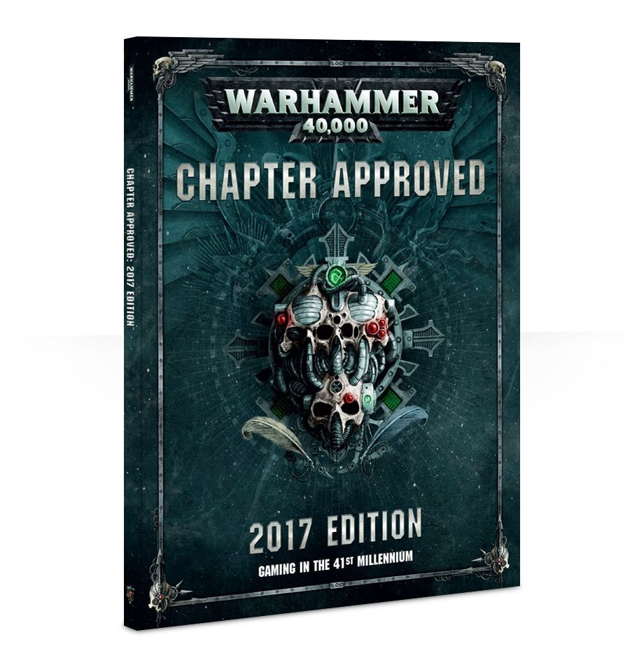 Дополнение для настольной игры Книга правил Games Workshop Warhammer 40000: Chapter Approved 2017 на #1