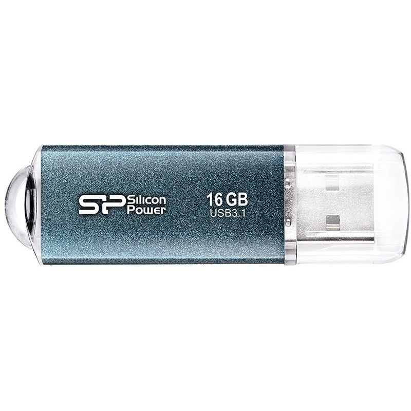 Флеш-карта Silicon Power Marvel M01, 16 гб, USB 3.2 G1, синяя (SP016GBUF3M01V1B) #1