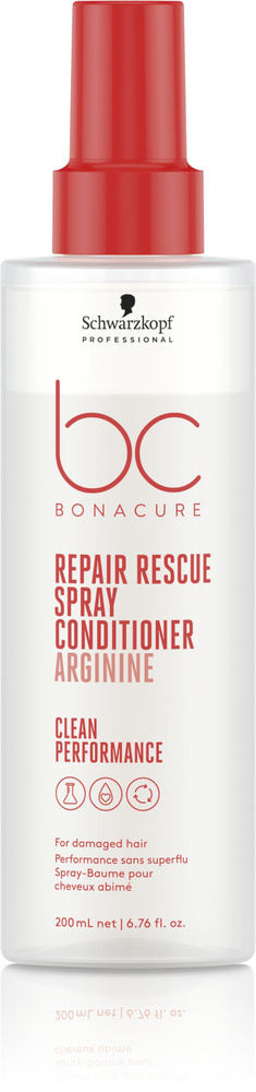 SCHWARZKOPF PROFESSIONAL Спрей-кондиционер BONACURE REPAIR RESCUE для поврежденных волос, 200 мл  #1