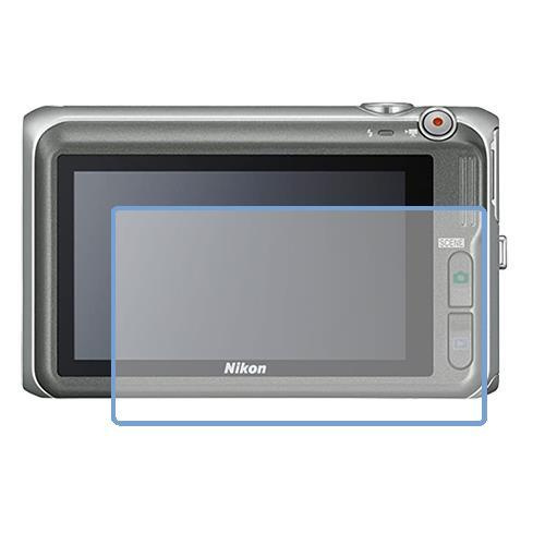 Nikon Coolpix S6400 защитный экран для фотоаппарата из нано стекла 9H  #1